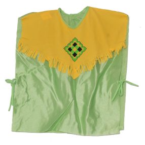 Zöld, Sárga Indián mellény jelmez (128-140*)