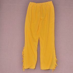 Sárga Cowboy/indián jelmez, nadrág (140-146*)