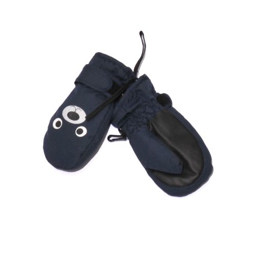 Kék, macis egyujjas kesztyű (*)