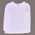 H&M - Fehér hosszú ujjú póló (110-116)
