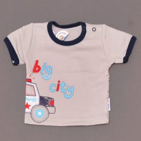 Szürke, rendőrautós póló (68) - ÚJ