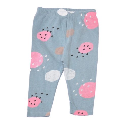 Zöld, mintás leggings (74)