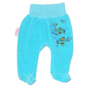 Türkiz, repülős talpas nadrág (74) - ÚJ