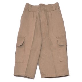 Barna, oldalzsebes rövidnadrág (122) - ÚJ