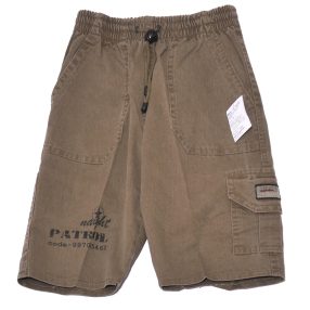 Keki zöld, oldalzsebes rövidnadrág (122) - ÚJ