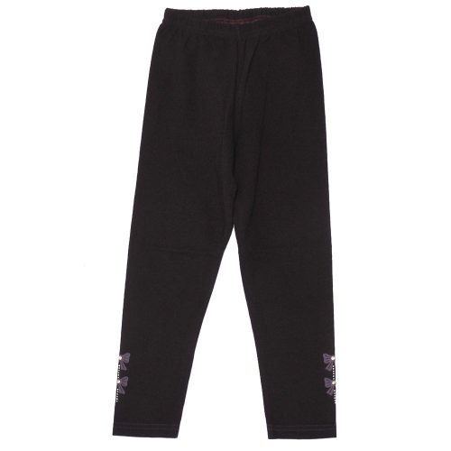 Lila, masnis, strasszos leggings (116) - ÚJ