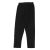 Fekete, virágmintás, strasszos leggings (116) - ÚJ