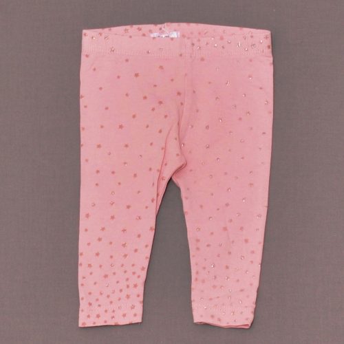 Rózsaszín, csillámos csillagok leggings (68)