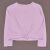 H&M - Lila, megkötős hosszú ujjú, crop felső (152-158*)