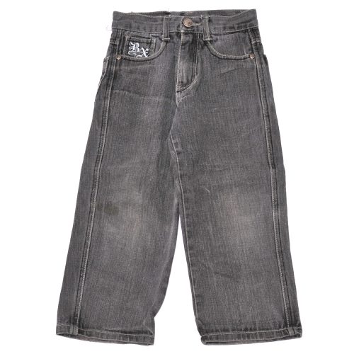 BKLYN - Szürke, sas hímzés farmernadrág (110)