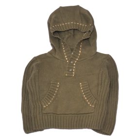 Cherokee - Zöld kapucnis pulóver (74)