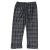 Fekete, Kék kockás 3/4-s leggings (134-140) - ÚJ!