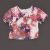 Zara - Lila, Fehér crop felső (140)