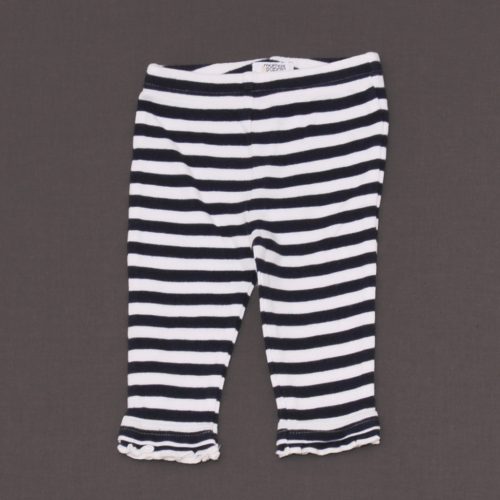 Kék, Fehér csíkos leggings (62-68)