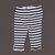 Kék, Fehér csíkos leggings (62-68)