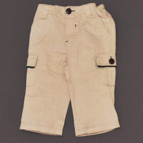 Drapp oldalt zsebes nadrág (68-74)