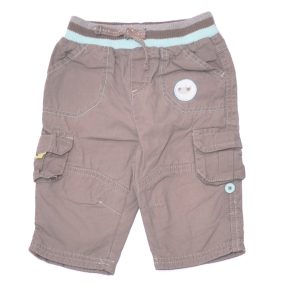 TU - Szürke oldalt zsebes nadrág (62-68)