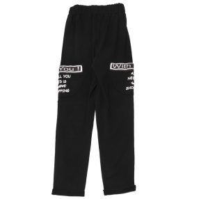 Fekete, With You! szabadidő nadrág (152)