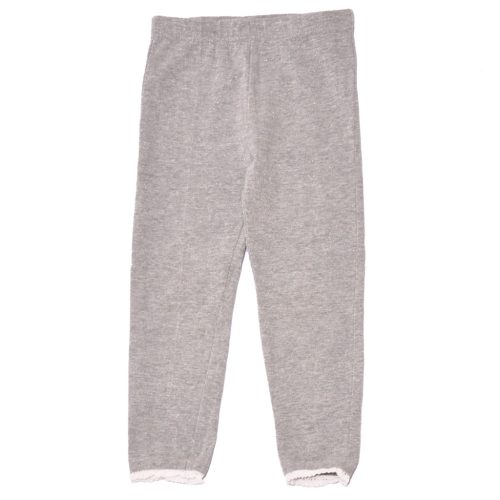 Szürke, csillogós leggings (110-116)