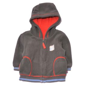 Mothercare - Szürke polár felső (62-68)