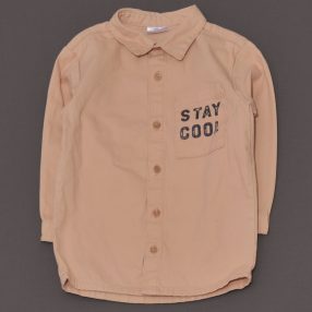 Világosbarna, Cool hosszú ujjú ing (98)