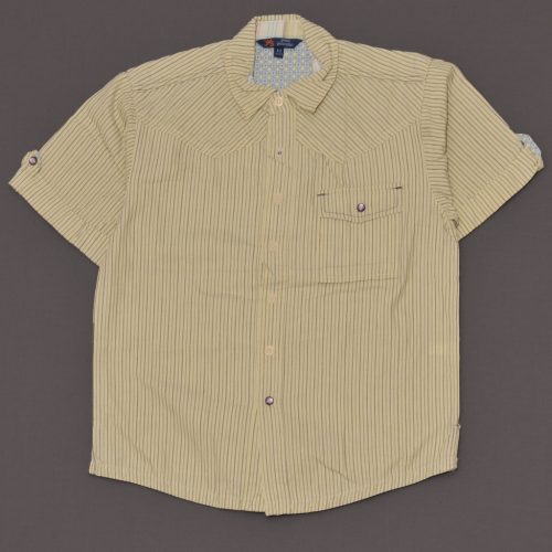 OVS - Sárga-kék csíkos rövid ujjú ing (128-134)