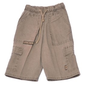 Terepzöld oldalzsebes rövidnadrág (122)