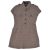 Mexx - khaki kockás ruha (140*)