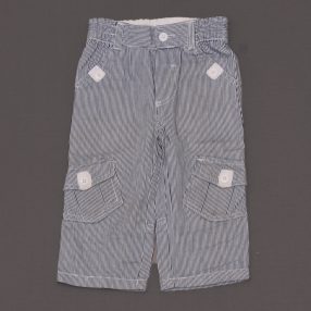 Kék, Fehér csíkos oldalzsebes nadrág (80)