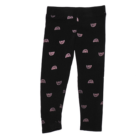 H&M - Fekete, mintás leggings (92)