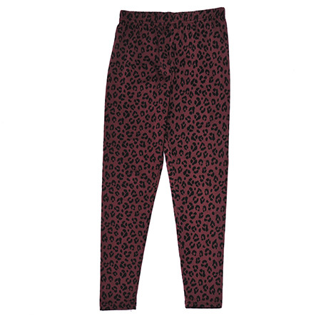 Lila, párducmintás leggings (146-152)