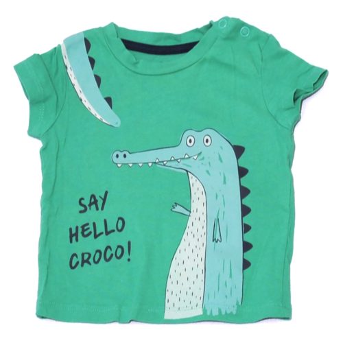 Zöld, krokodilos póló (68)