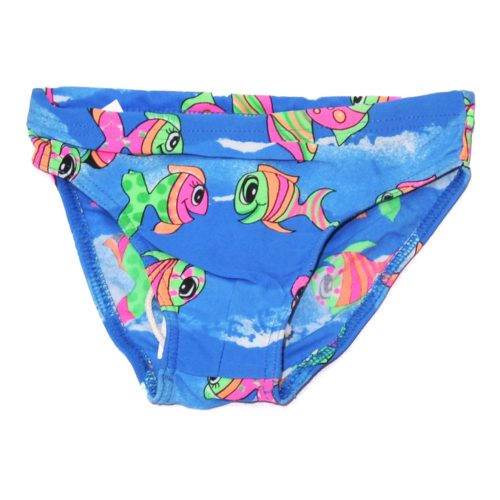 Kék, halacskás úszónadrág (80) - ÚJ
