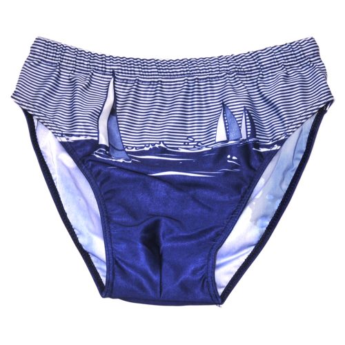 Kék, vitorlás úszónadrág (110*)