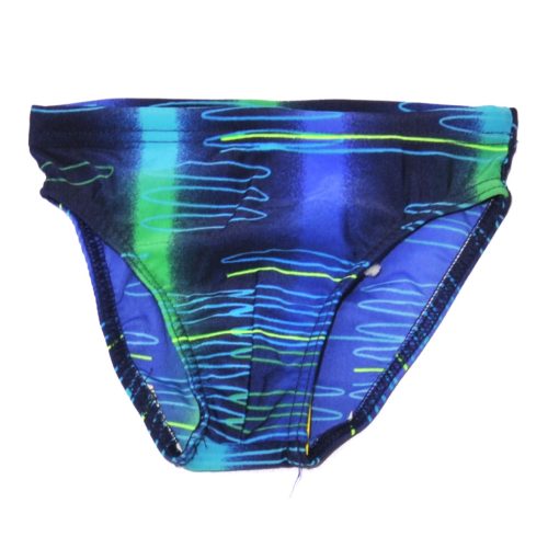 Kék, Zöld csíkos úszónadrág (80) - ÚJ