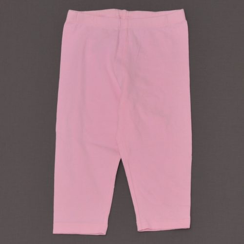 Rózsaszín 3/4-s leggings (110-116)