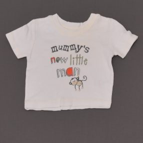 George - Fehér, feliratos póló (56)