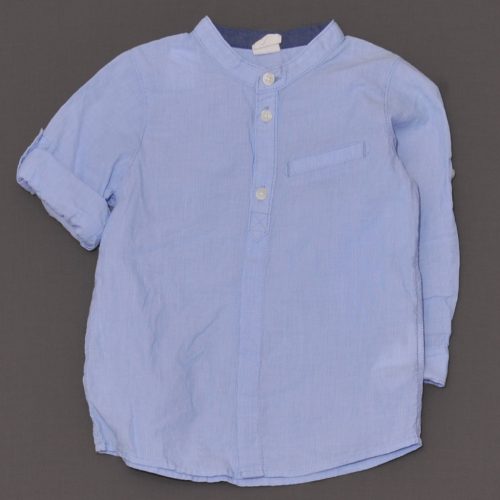 H&M - Kék csíkos hosszú ujjú ing (86)