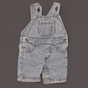 Kék, Fehér csíkos kantáros rövidnadrág (68)