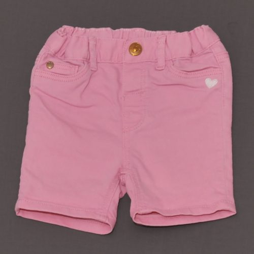 H&M - Rózsaszín farmer rövidnadrág (74)