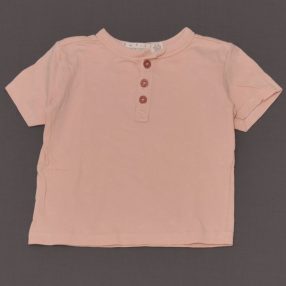 Púder, mintás,  gombos póló (62-68)