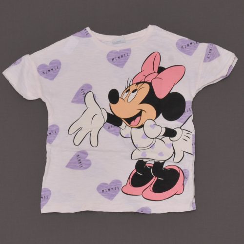 Disney - Fehér, Minnie póló (110-116)