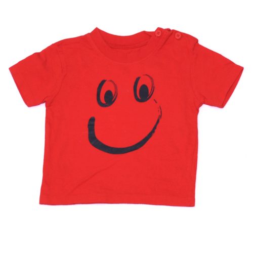 Piros, Smiley póló (80)