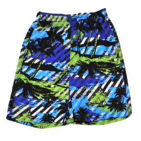 Vögele - Fekete, Kék pálmafás fürdőnadrág (152)