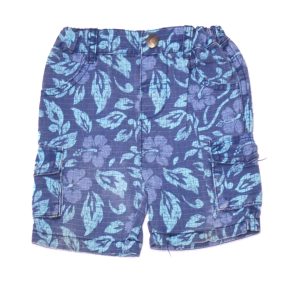 Kék, mintás rövidnadrág (68-74)