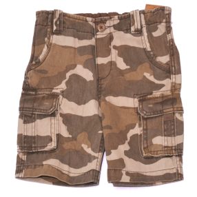 Cherokee - Barna, terepmintás rövidnadrág (110-116) - ÚJ