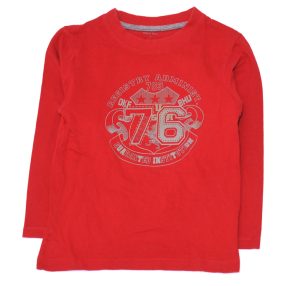 Piros hosszú ujjú póló (116)