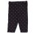 Sötétkék, pöttyös leggings (98-104)