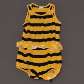 H&M - Sárga, Fekete ruha szett/jelmez (62-68)