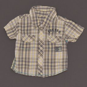 Sárga, Szürke rövid ujjú ing (56-62)